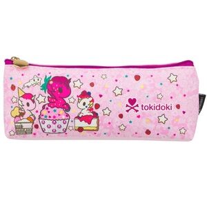 Tokidoki Gelatino Cupcorno Berrylicious Unicorno Pencil Cosmetics Makeup Bag NEW